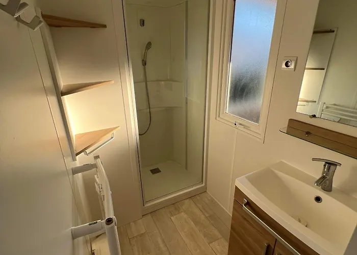 Mobilhome 6/8 Pers. Siblu Les Charmettes Parque de Campismo