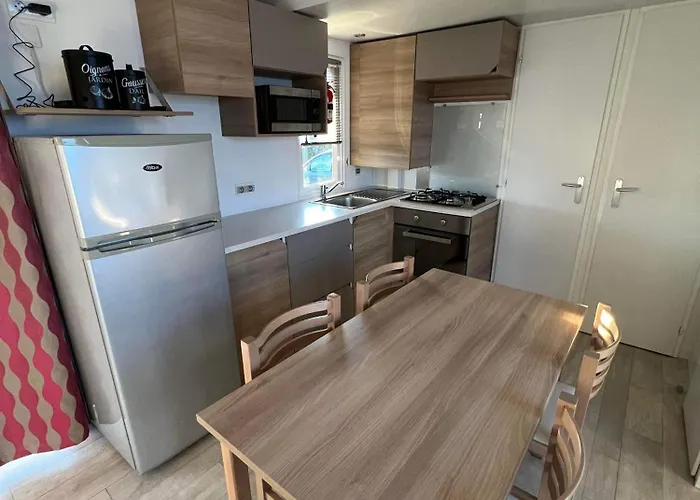 Mobilhome 6/8 Pers. Siblu Les Charmettes Parque de Campismo *